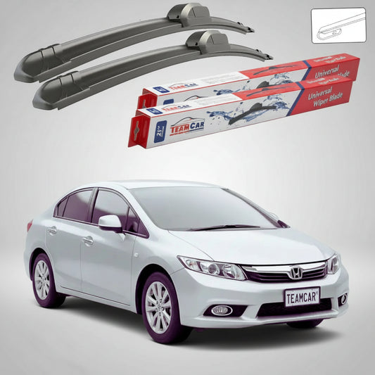 Ștergătoare Honda Civic IX FB Sedan 2011-2015 | Set Față Flat – TeamCar®