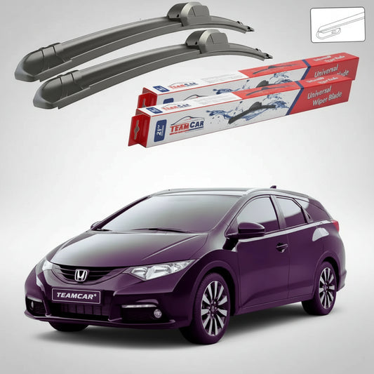 Ștergătoare Honda Civic Tourer IX MK Estate 2014-prezent | Set Față Flat – TeamCar®