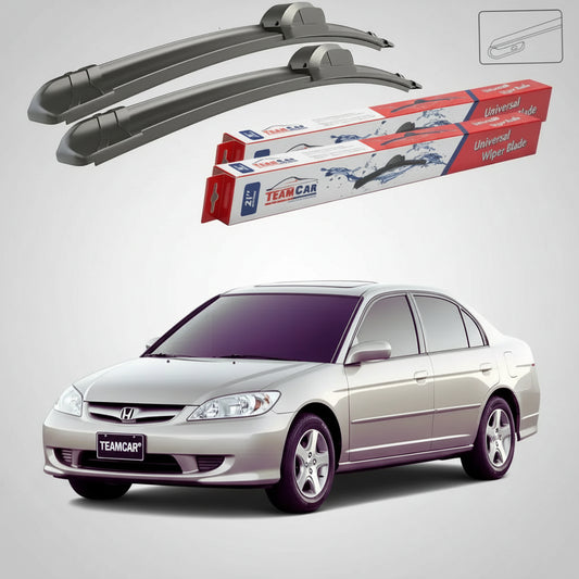 Ștergătoare Honda Civic VII ES Sedan 4-Door 2001-2005 | Set Față Flat – TeamCar®