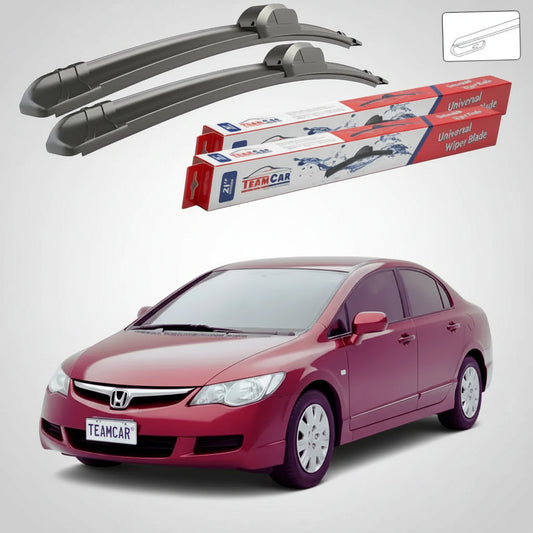 Ștergătoare Honda Civic VIII FD/FA Sedan 2006-2011 | Set Față Flat – TeamCar®