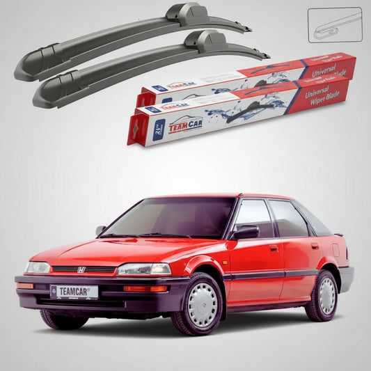 Ștergătoare Honda Concerto I HW Hatchback 1988-1994 | Set Față Flat – TeamCar®