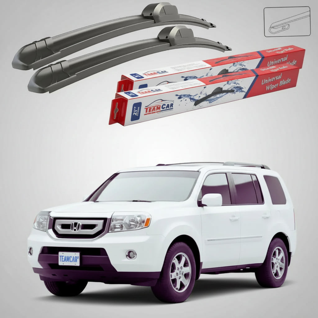 Ștergătoare Honda Pilot Gen II (YF3/YF4) SUV 2009-2015 | Set Față Flat – TeamCar®