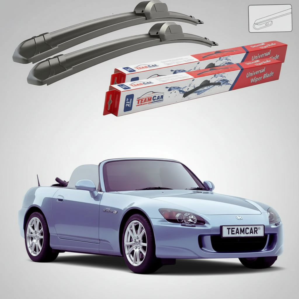 Ștergătoare Honda S2000 (AP1/AP2) Roadster 1999-2009 | Set Față Flat – TeamCar®