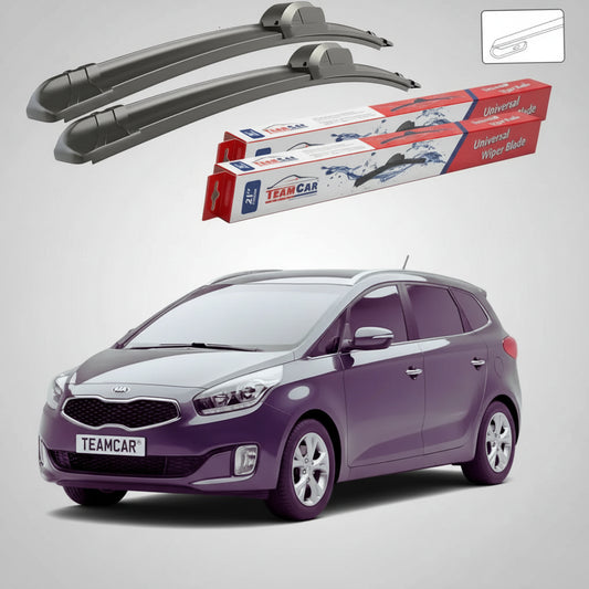 Ștergătoare Kia Carens IV RP 2013-prezent | Set Față Flat – TeamCar®