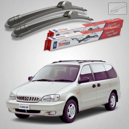 Ștergătoare Kia Carnival I UP 1999-2001 | Set Față Flat – TeamCar®