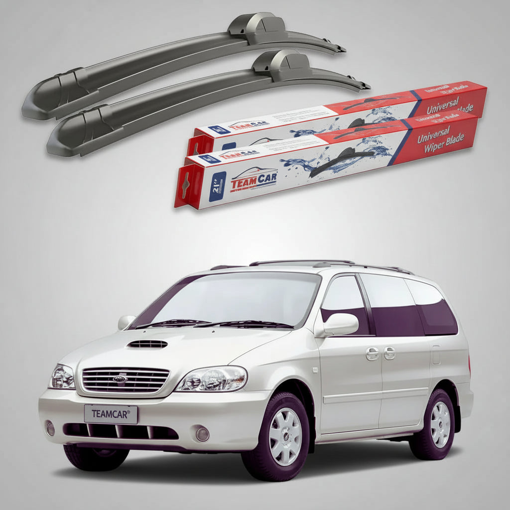 Ștergătoare Kia Carnival II GQ/GO 2001-2006 | Set Față Flat – TeamCar®
