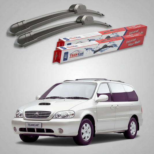 Ștergătoare Kia Carnival II GQ/GO 2001-2006 | Set Față Flat – TeamCar®