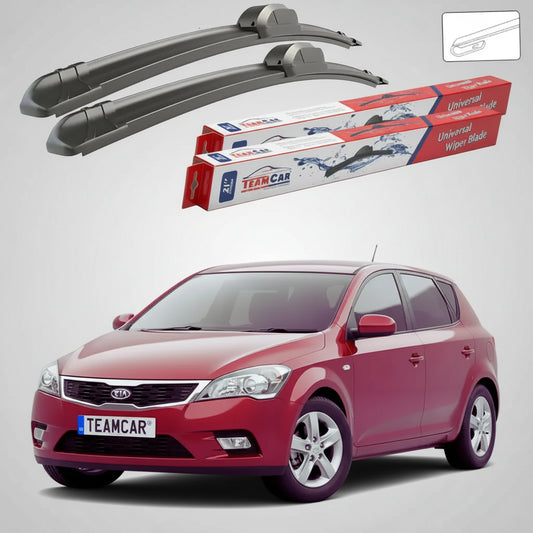 Ștergătoare Kia Ceed I ED Facelift 2009-2012 | Set Față Flat – TeamCar®