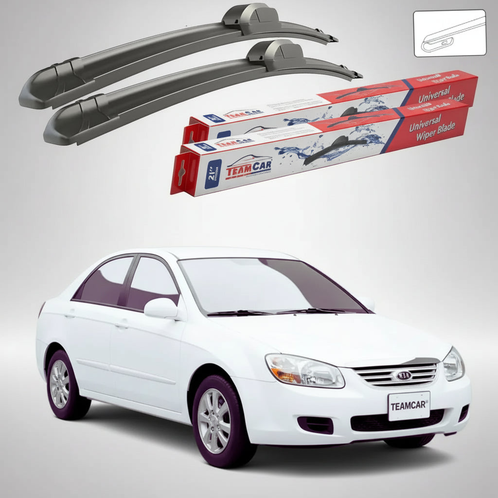 Ștergătoare Kia Cerato I LD 2004-2009 | Set Față Flat – TeamCar®