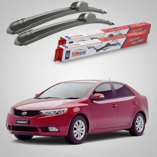 Ștergătoare Kia Cerato II TD Sedan 2008-2014 | Set Față Flat – TeamCar®