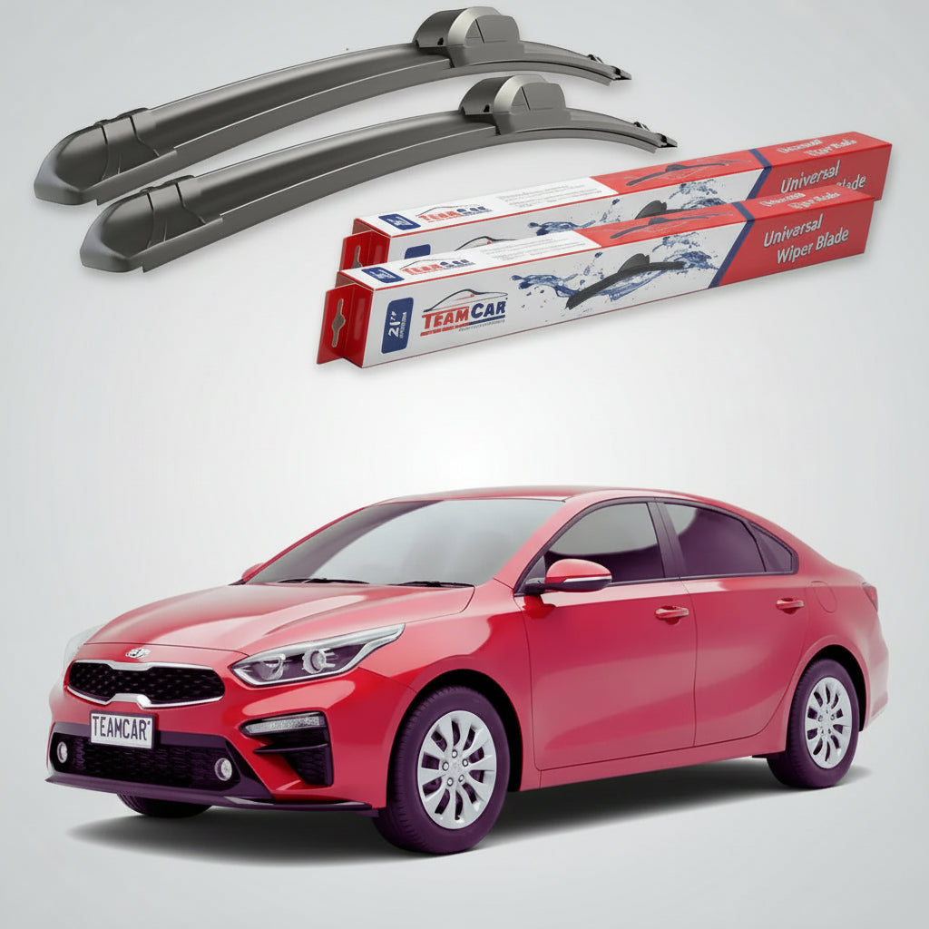 Ștergătoare Kia Cerato IV BD Sedan 2018-prezent | Set Față Flat – TeamCar®