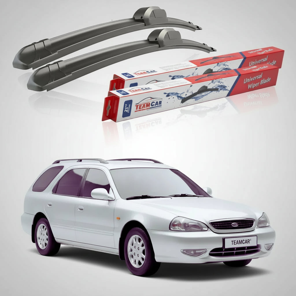 Ștergătoare Kia Clarus Estate 1998-2001 | Set Față Flat – TeamCar®