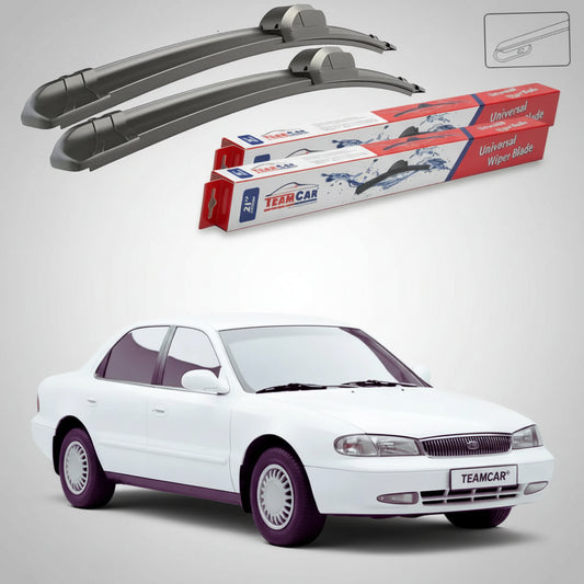 Ștergătoare Kia Clarus Sedan 1996-2001 | Set Față Flat – TeamCar®