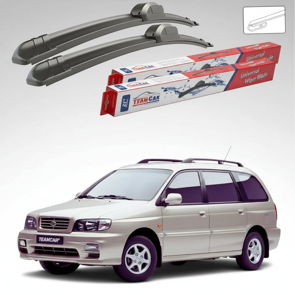 Ștergătoare Kia Joice MPV 1999-2001 | Set Față Flat – TeamCar®
