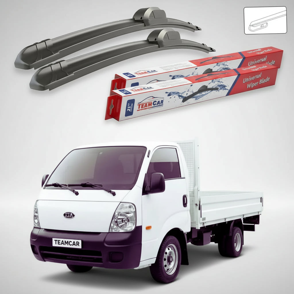 Ștergătoare Kia K2900 2007-2016 | Set Față Flat – TeamCar®