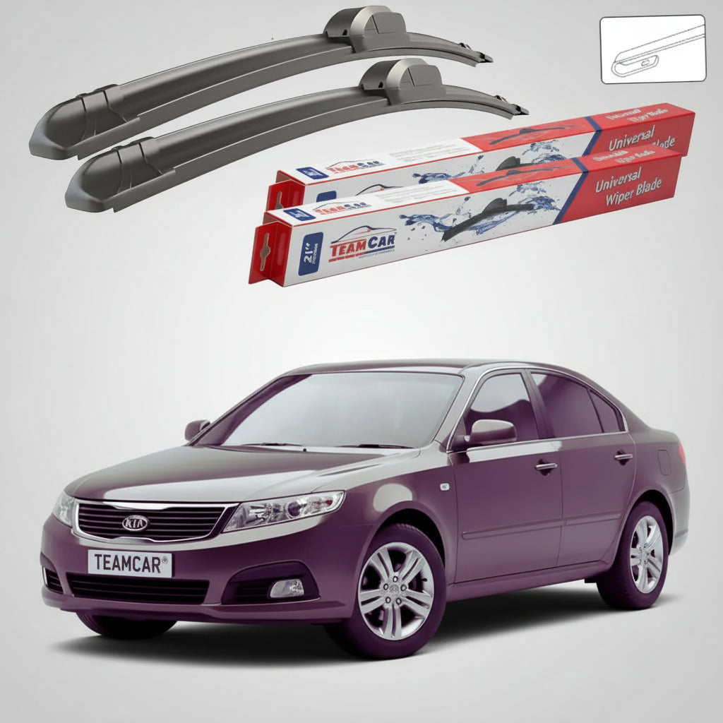 Ștergătoare Kia Magentis II GE Sedan 2006-2010 | Set Față Flat – TeamCar®