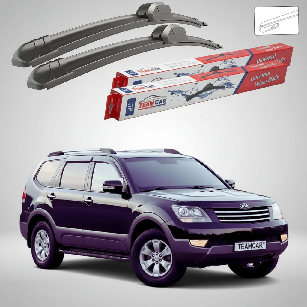 Ștergătoare Kia Mohave I HM SUV 2009-prezent | Set Față Flat – TeamCar®