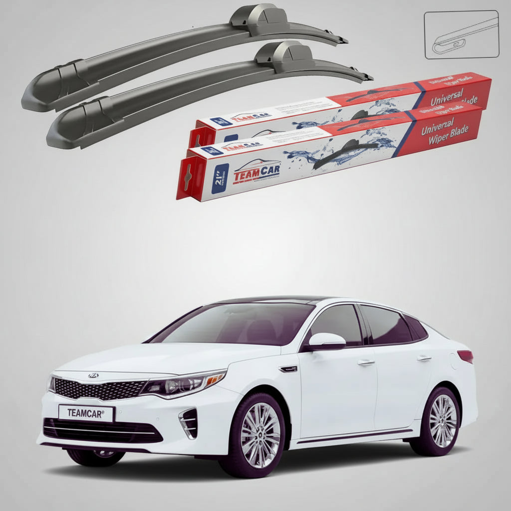 Ștergătoare Kia Optima IV JF Sedan 2015-2019 | Set Față Flat – TeamCar®