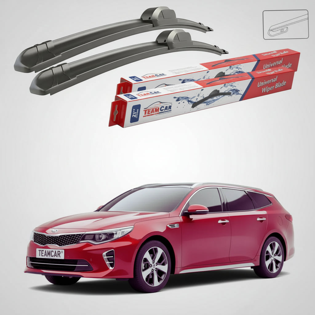 Ștergătoare Kia Optima Sportswagon IV JF Estate 2016-prezent | Set Față Flat – TeamCar®