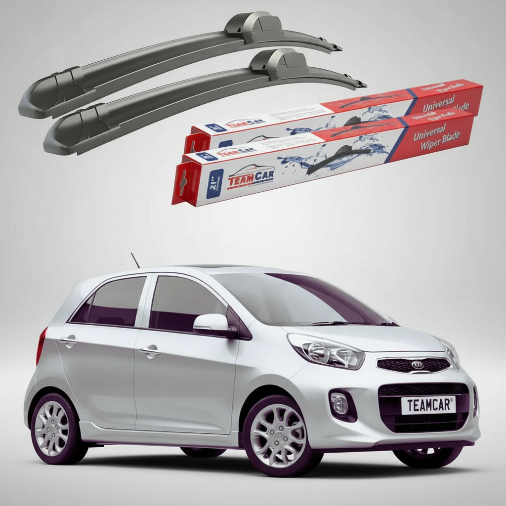 Ștergătoare Kia Picanto II TA Hatchback 2011-2017 | Set Față Flat – TeamCar®