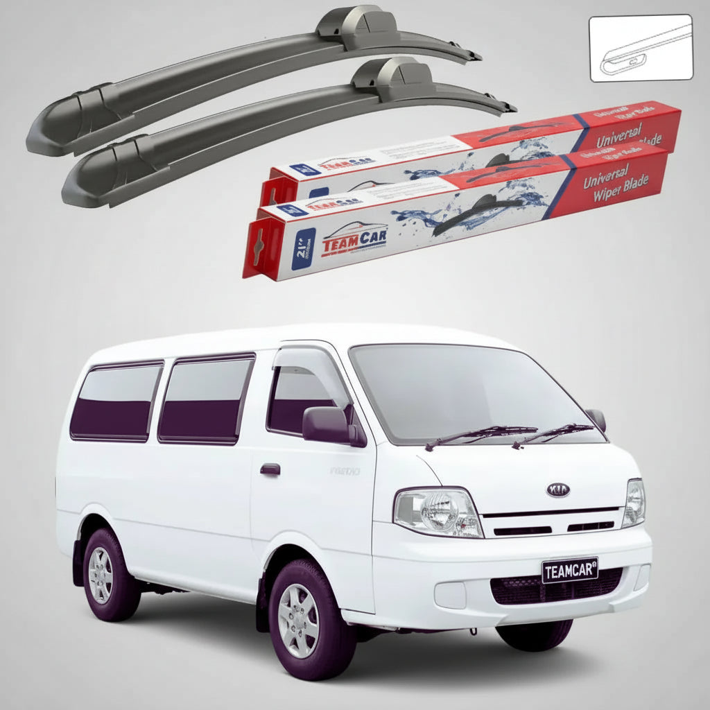Ștergătoare Kia Pregio II GD Van 2004-2012 | Set Față Flat – TeamCar®