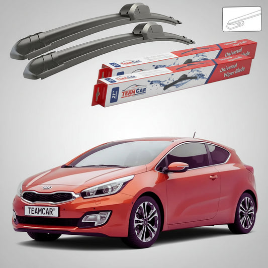 Ștergătoare Kia Pro Ceed II JD 2013-prezent | Set Față Flat – TeamCar®