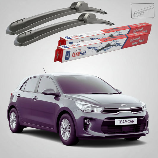 Ștergătoare Kia Rio IV YB Hatchback 2017-prezent | Set Față Flat – TeamCar®