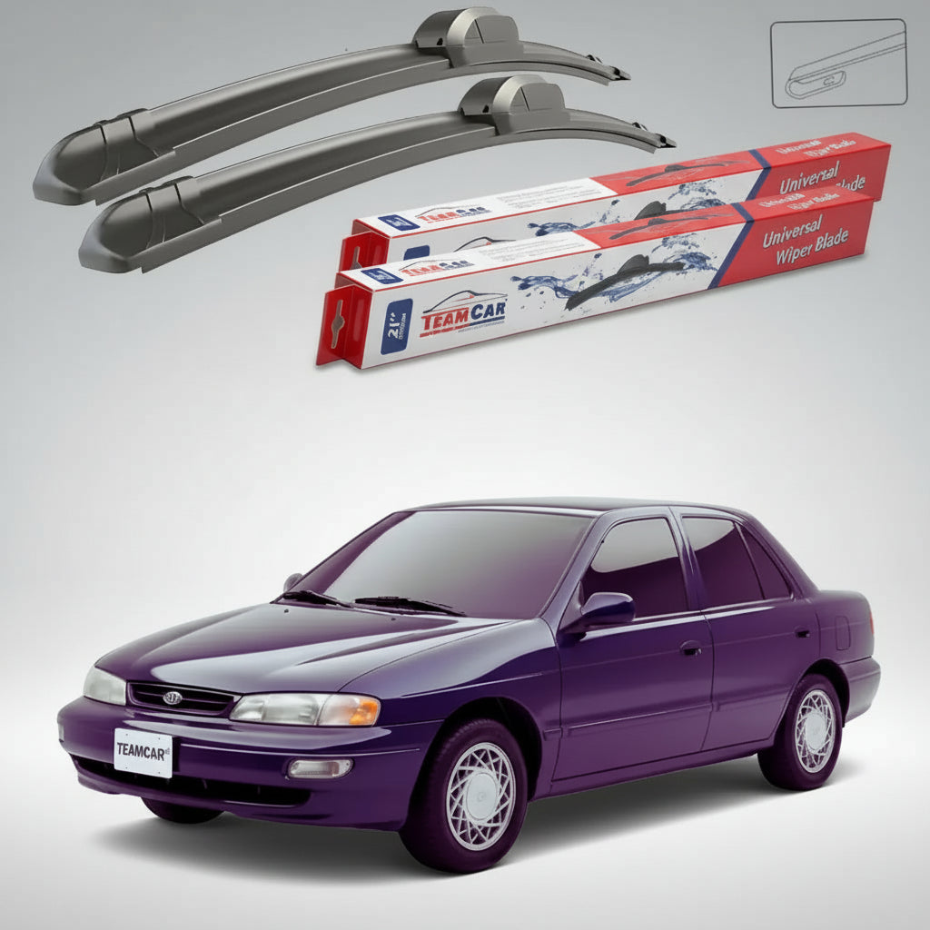 Ștergătoare Kia Sephia I FA Sedan 1992-2000 | Set Față Flat – TeamCar®