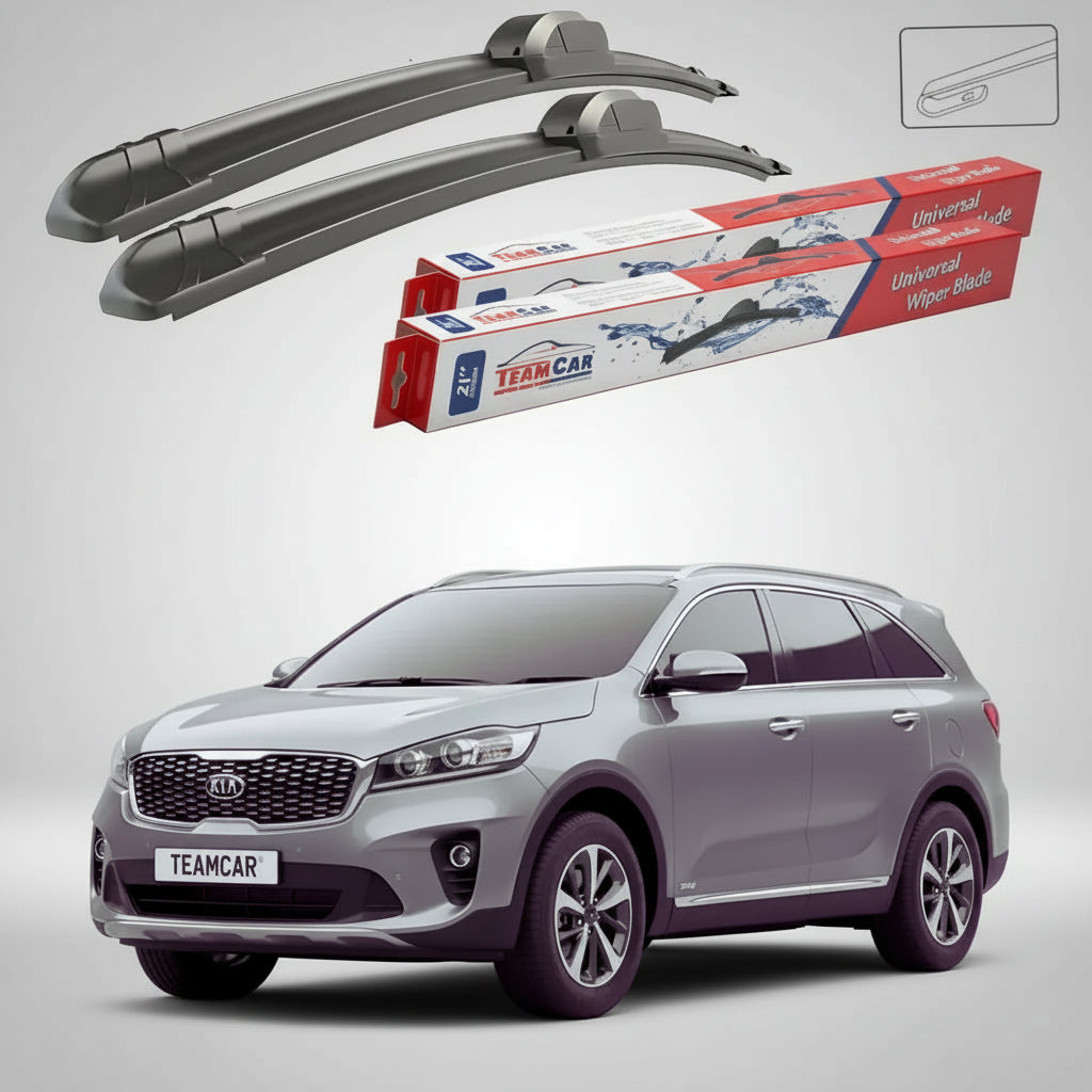 Ștergătoare Kia Sorento III UM SUV 2015-2020 | Set Față Flat – TeamCar®