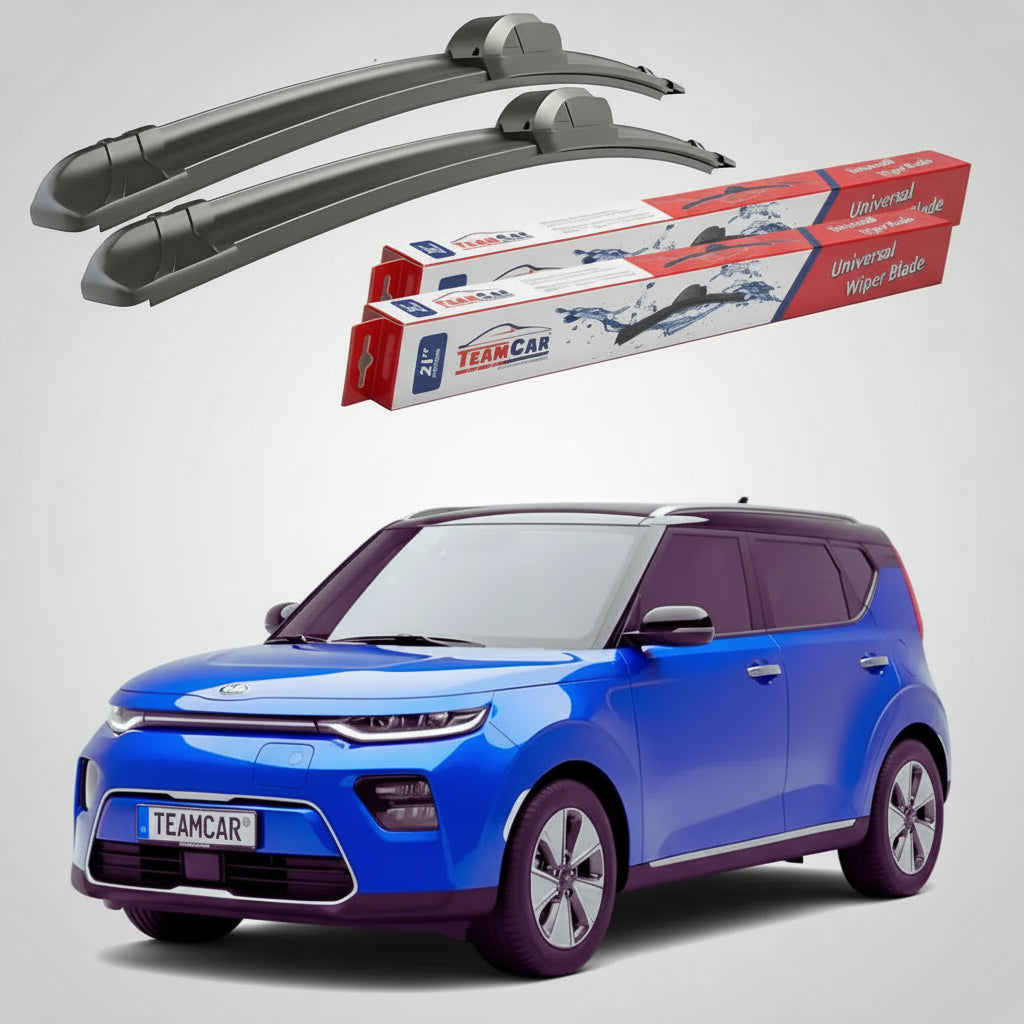 Ștergătoare Kia Soul III SK3 Hatchback 2019-prezent | Set Față Flat – TeamCar®