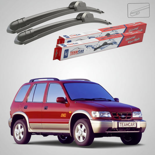 Ștergătoare Kia Sportage I JA SUV 1993-2003 | Set Față Flat – TeamCar®