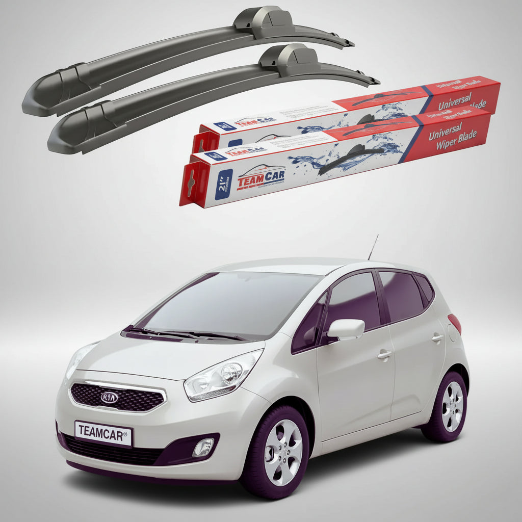 Ștergătoare Kia Venga YN Hatchback 2010-2019 | Set Față Flat – TeamCar®