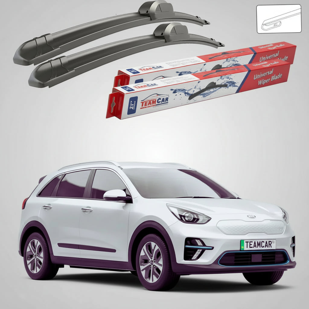 Ștergătoare Kia e-Niro II SG2 SUV Electric 2022-prezent | Set Față Flat – TeamCar®