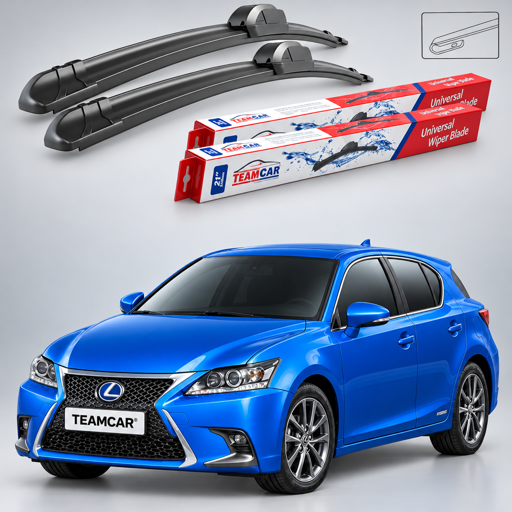 Ștergătoare Lexus CT 200h Hatchback 2011–2020 | Set Față Flat – TeamCar®