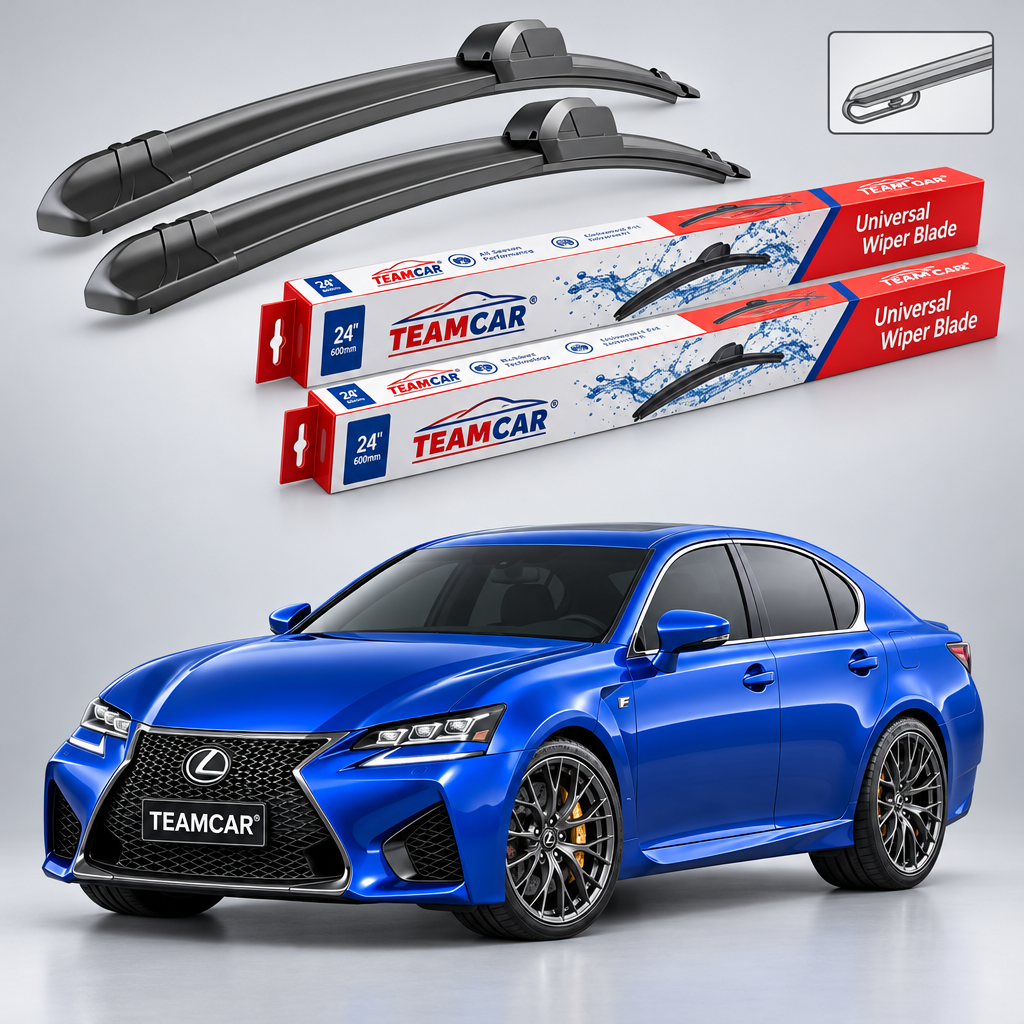 Ștergătoare Lexus GS IV L10 01.2012–08.2020 | Set Față Flat – TeamCar®