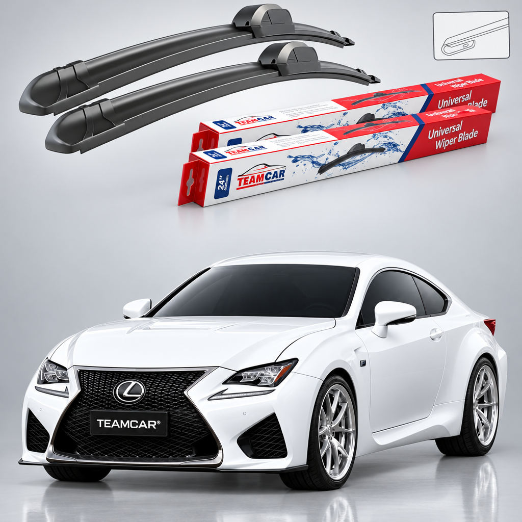 Stergatoare Lexus RC F Coupe C10 09.2014-prezent Set Fata Flat TeamCar