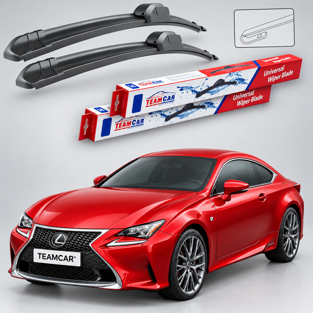 Stergatoare Lexus RC Coupe C10 09.2014-prezent Set Fata Flat TeamCar