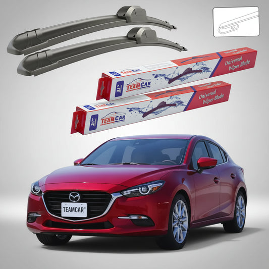 Ștergătoare Mazda 3 BM 2013-2016 | Set Față Flat – TeamCar®