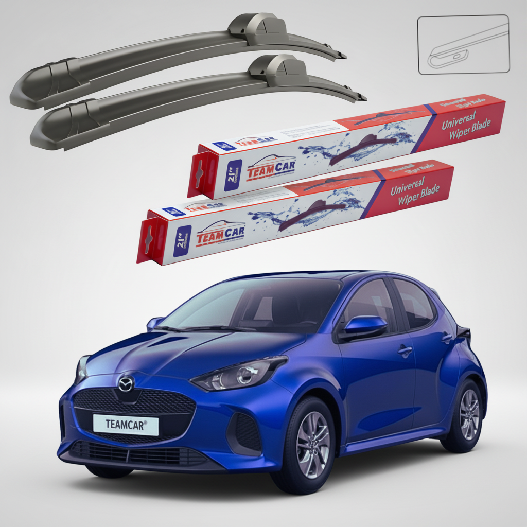 Stergatoare Mazda 2 Hybrid XP210 Facelift 2024-2026 | Set Fata Flat - TeamCar