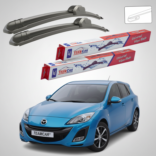 Stergatoare Mazda 3 BL Hatchback 2009-2011 | Set Fata Flat - TeamCar
