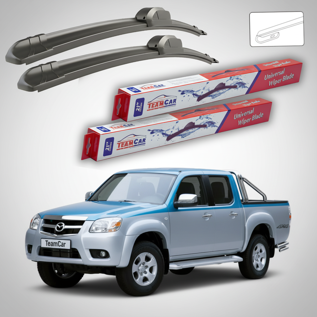Stergatoare Mazda BT-50 J97 Facelift 2008-2012 | Set Fata Flat - TeamCar