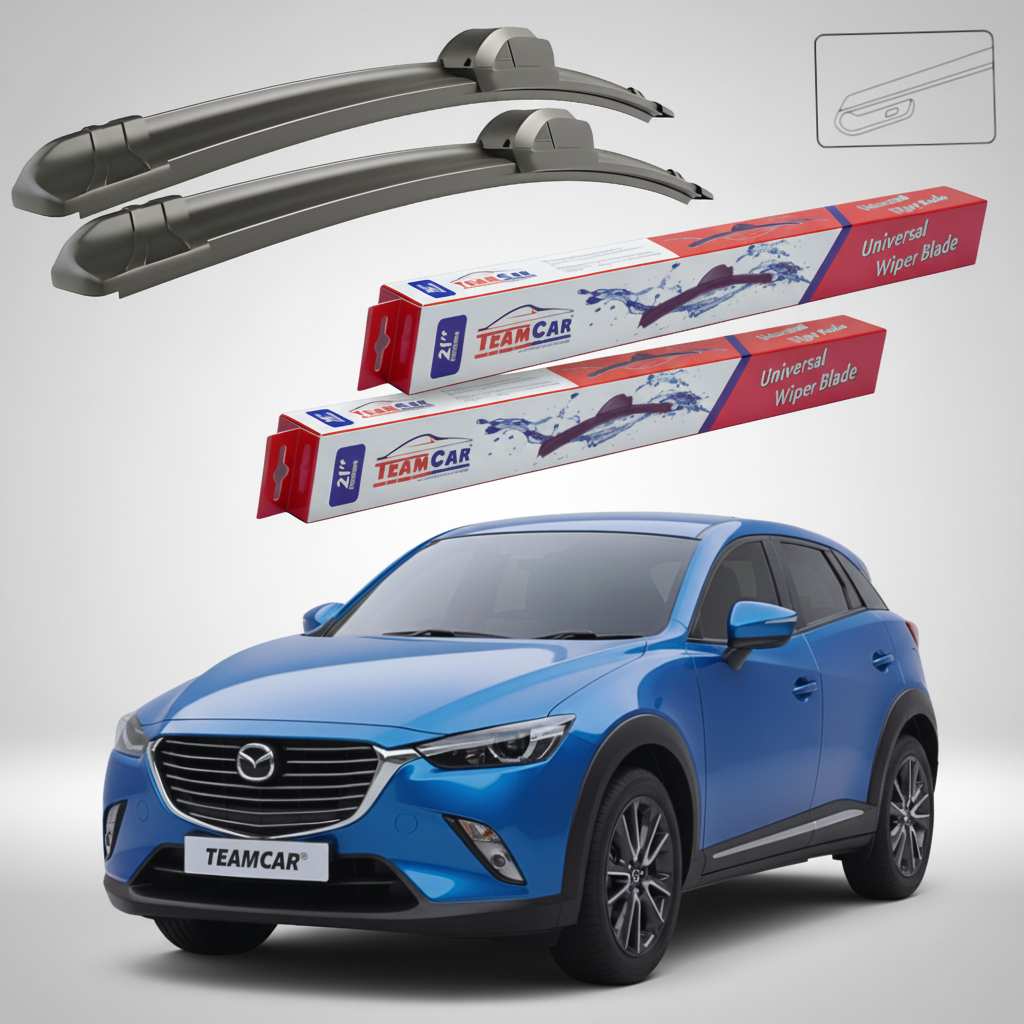 Stergatoare Mazda CX-3 DK 2015-2018 | Set Fata Flat - TeamCar