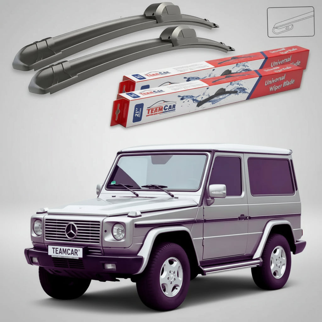 Ștergătoare Mercedes-Benz Clasa G W463 1989-2018 | Set Față Flat – TeamCar®