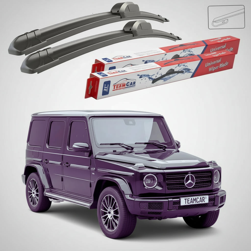 Ștergătoare Mercedes-Benz Clasa G W463 2018-prezent | Set Față Flat – TeamCar®