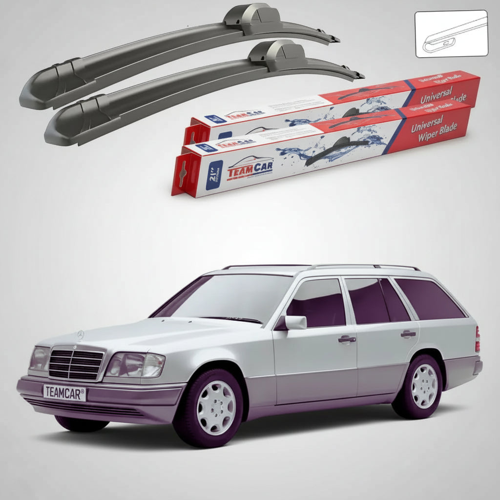 Ștergătoare Mercedes-Benz Clasa E T-Model S124 1993-1996 | Set Față Flat – TeamCar®