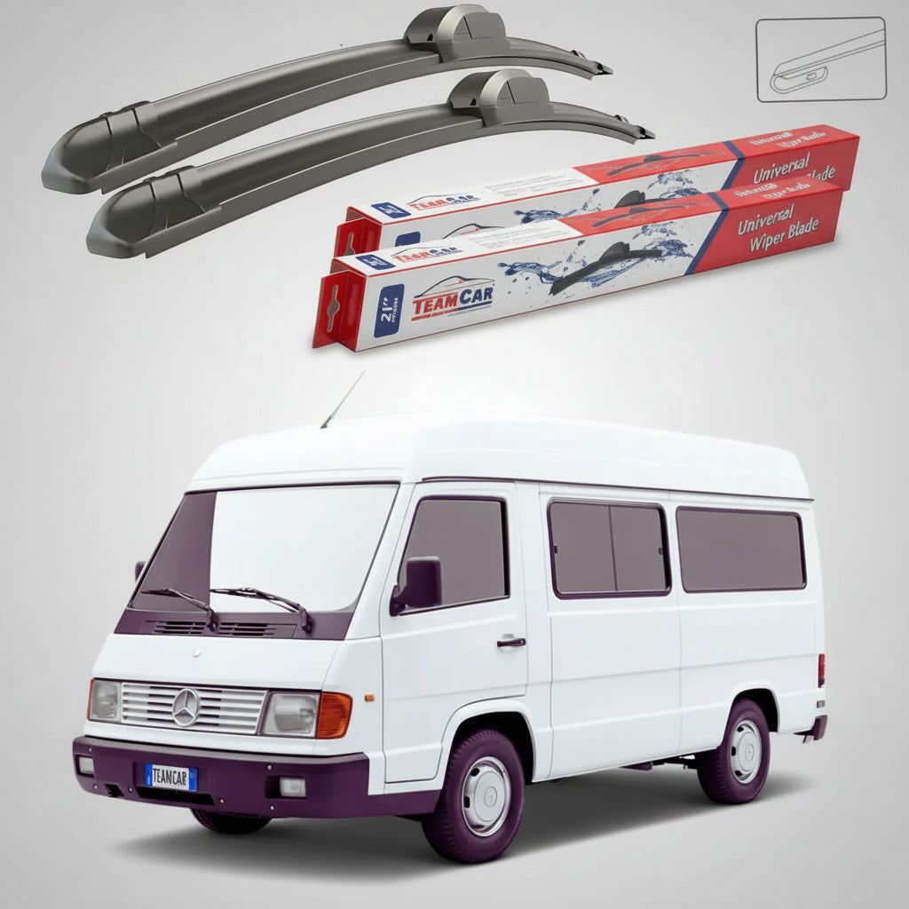 Ștergătoare Mercedes-Benz MB 100 W631 1987-1996 | Set Față Flat – TeamCar®