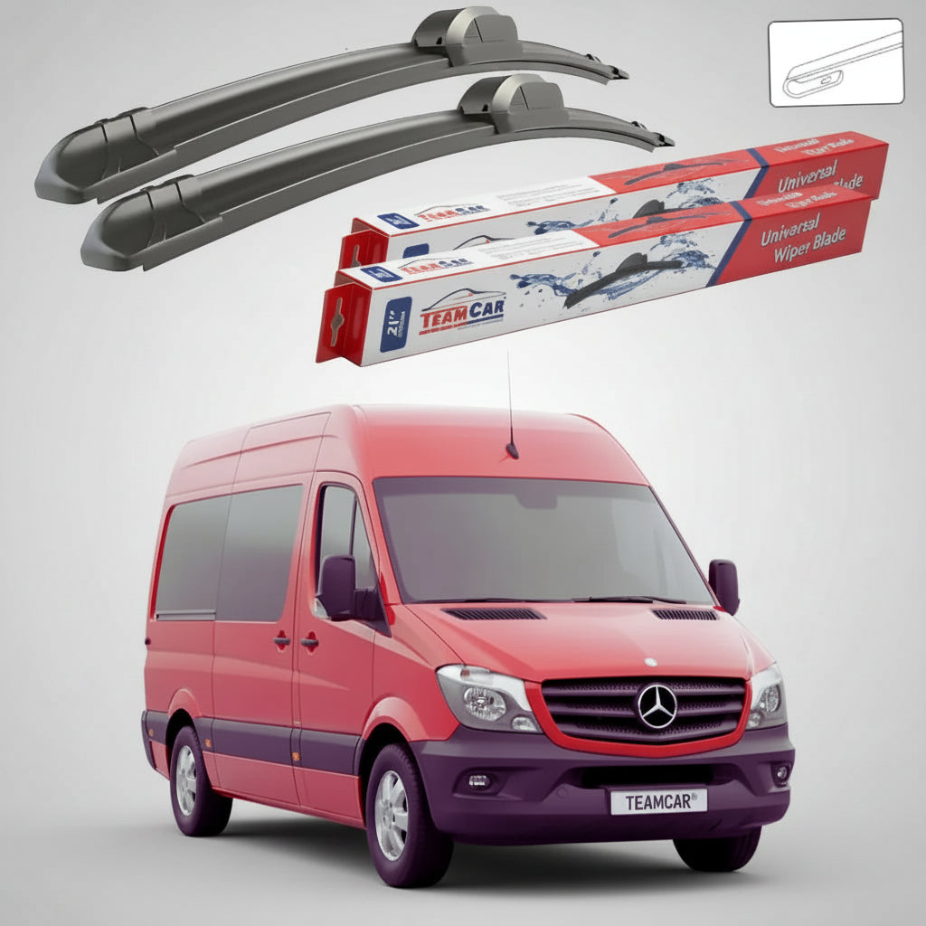 Ștergătoare Mercedes-Benz Sprinter Classic 909 04.2013-prezent | Set Față Flat – TeamCar®