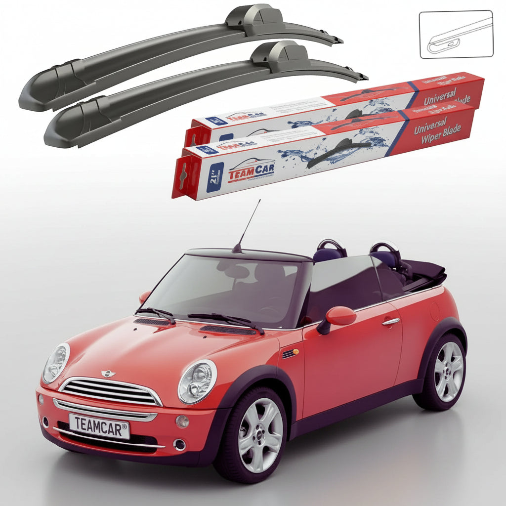Ștergătoare Mini Cabrio R52 2004-2007 | Set Față Flat – TeamCar®