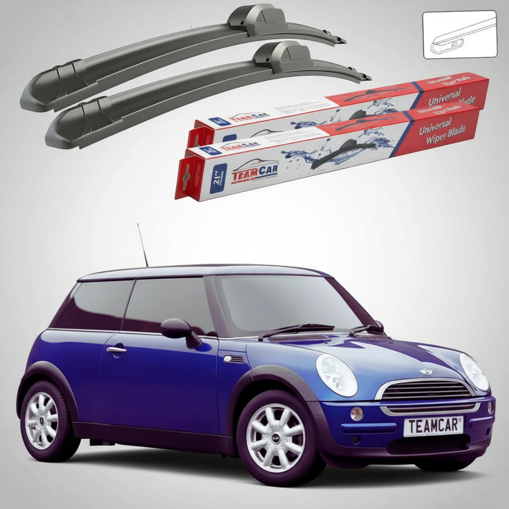 Ștergătoare Mini One R50 R53 2001-2004 | Set Față Flat – TeamCar®