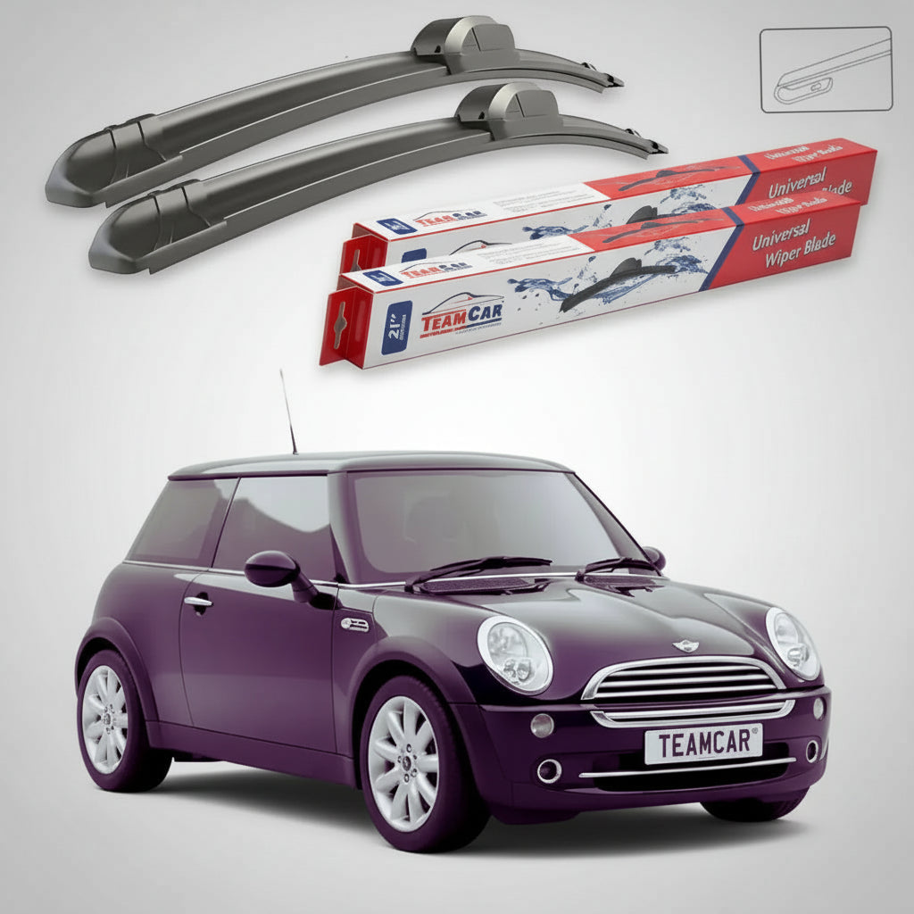 Ștergătoare Mini One R50 R53 Facelift 2004-2006 | Set Față Flat – TeamCar®